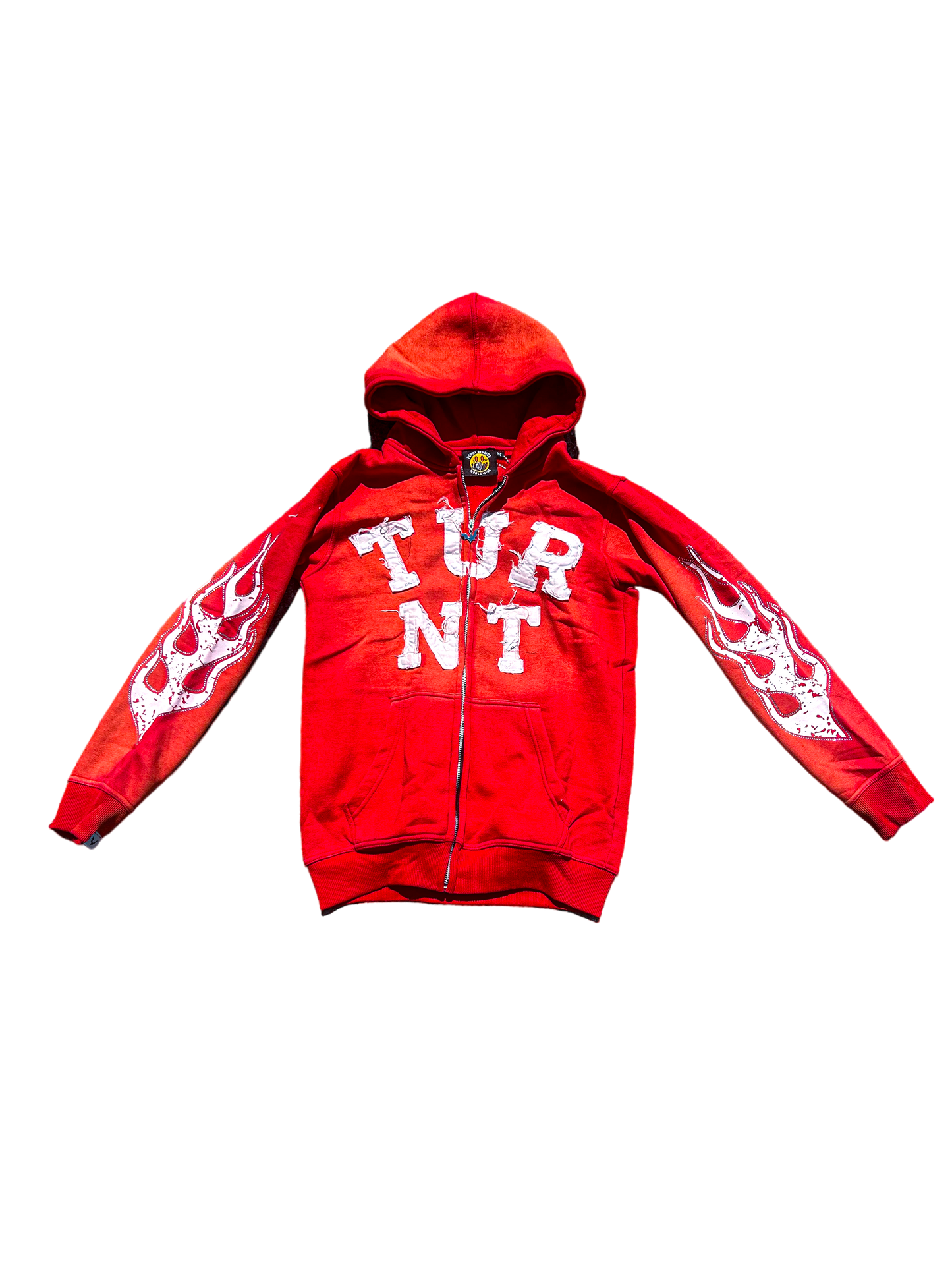 TURNT UNIVERSITY ZIPUP (FIRE RED)