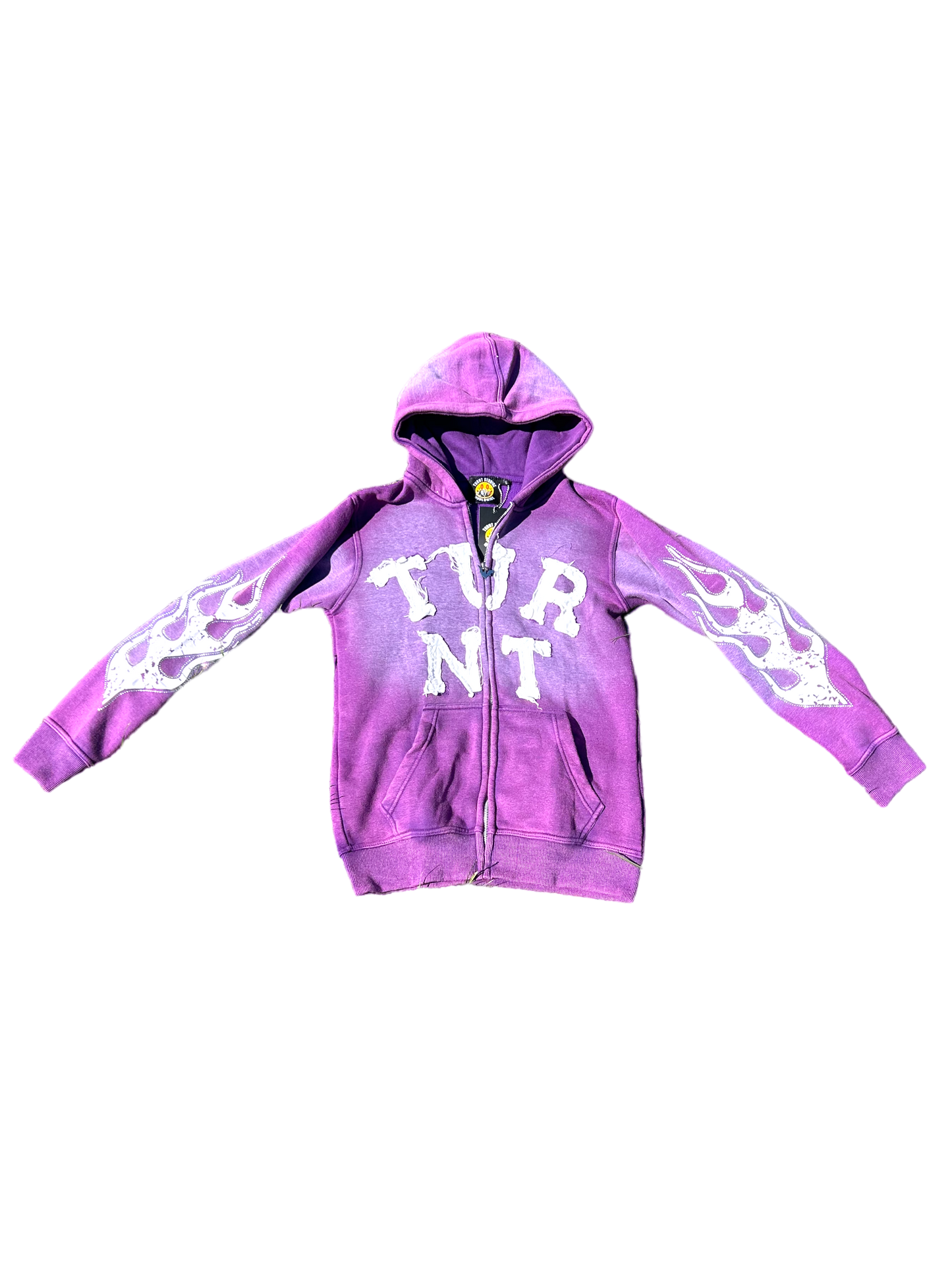 TURNT UNIVERSITY ZIPUP (DOUBLE CUP PURPLE)