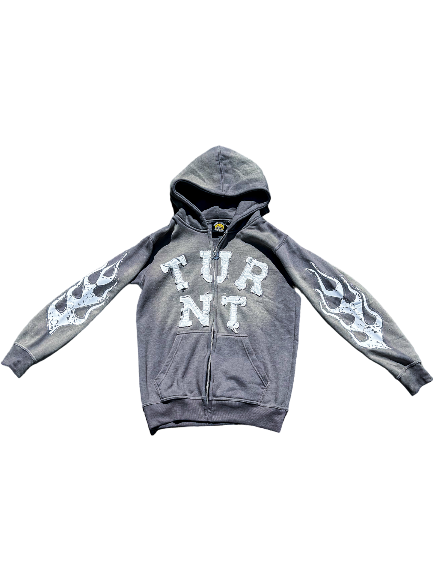 TURNT UNIVERSITY ZIPUP (COOL GREY)