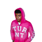 TURNT UNIVERSITY ZIPUP (PINK)